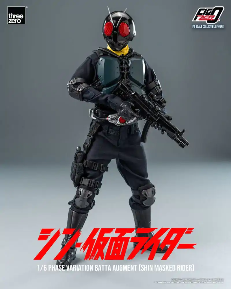 Kamen Rider FigZero Action Figure 1/6 Phase Variation Batta Augment (Shin Masked Rider) 30 cm termékfotó