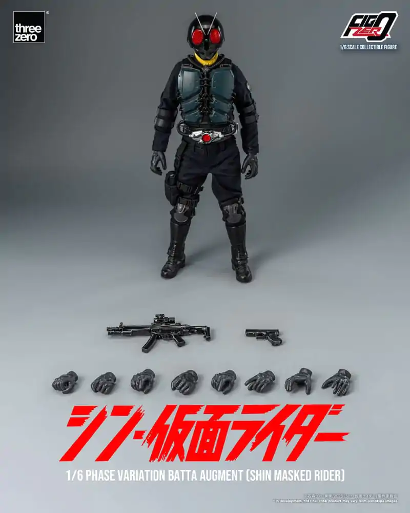 Kamen Rider FigZero Action Figure 1/6 Phase Variation Batta Augment (Shin Masked Rider) 30 cm termékfotó