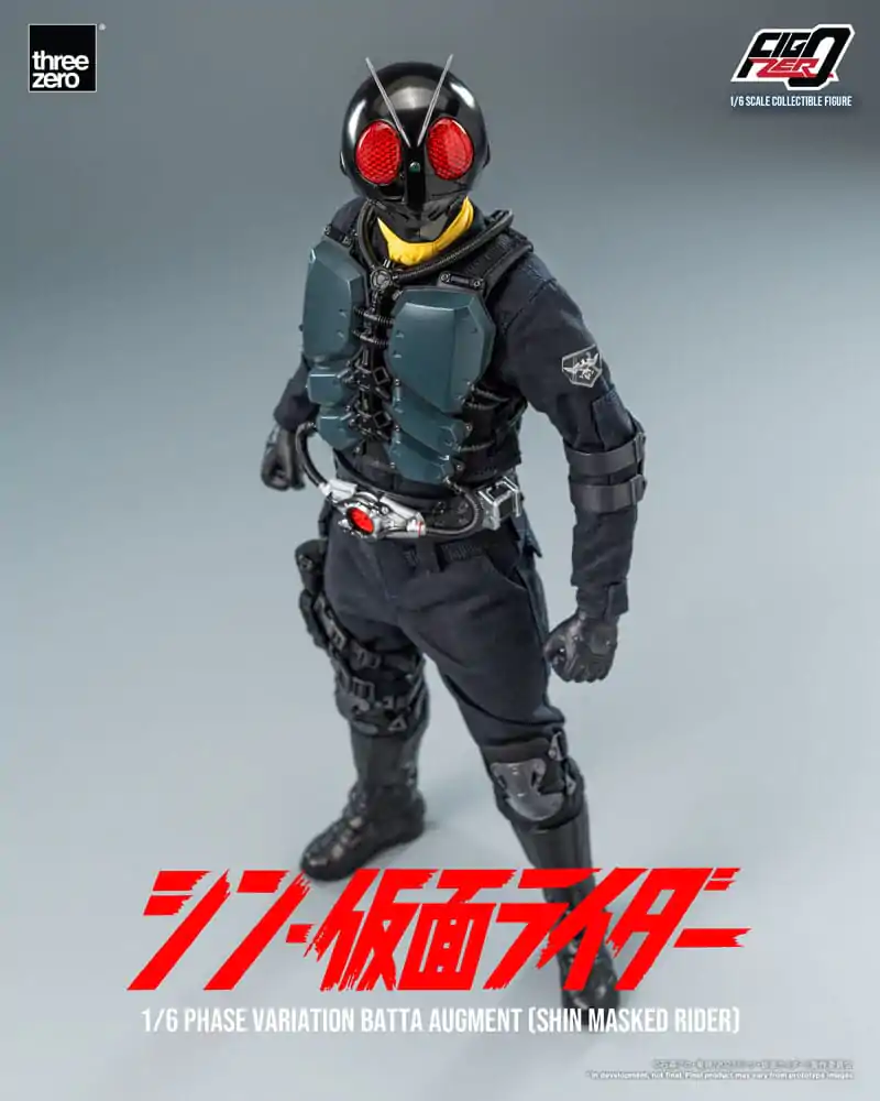 Kamen Rider FigZero Action Figure 1/6 Phase Variation Batta Augment (Shin Masked Rider) 30 cm termékfotó