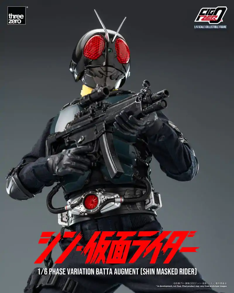 Kamen Rider FigZero Action Figure 1/6 Phase Variation Batta Augment (Shin Masked Rider) 30 cm termékfotó