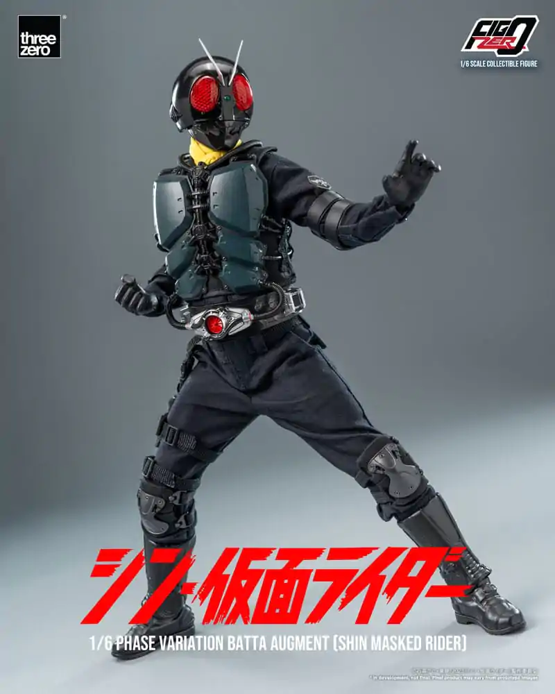 Kamen Rider FigZero Action Figure 1/6 Phase Variation Batta Augment (Shin Masked Rider) 30 cm termékfotó