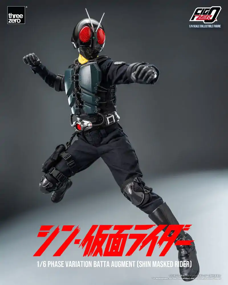 Kamen Rider FigZero Action Figure 1/6 Phase Variation Batta Augment (Shin Masked Rider) 30 cm termékfotó