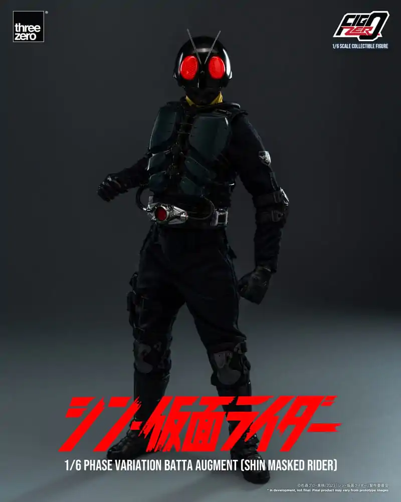 Kamen Rider FigZero Action Figure 1/6 Phase Variation Batta Augment (Shin Masked Rider) 30 cm termékfotó