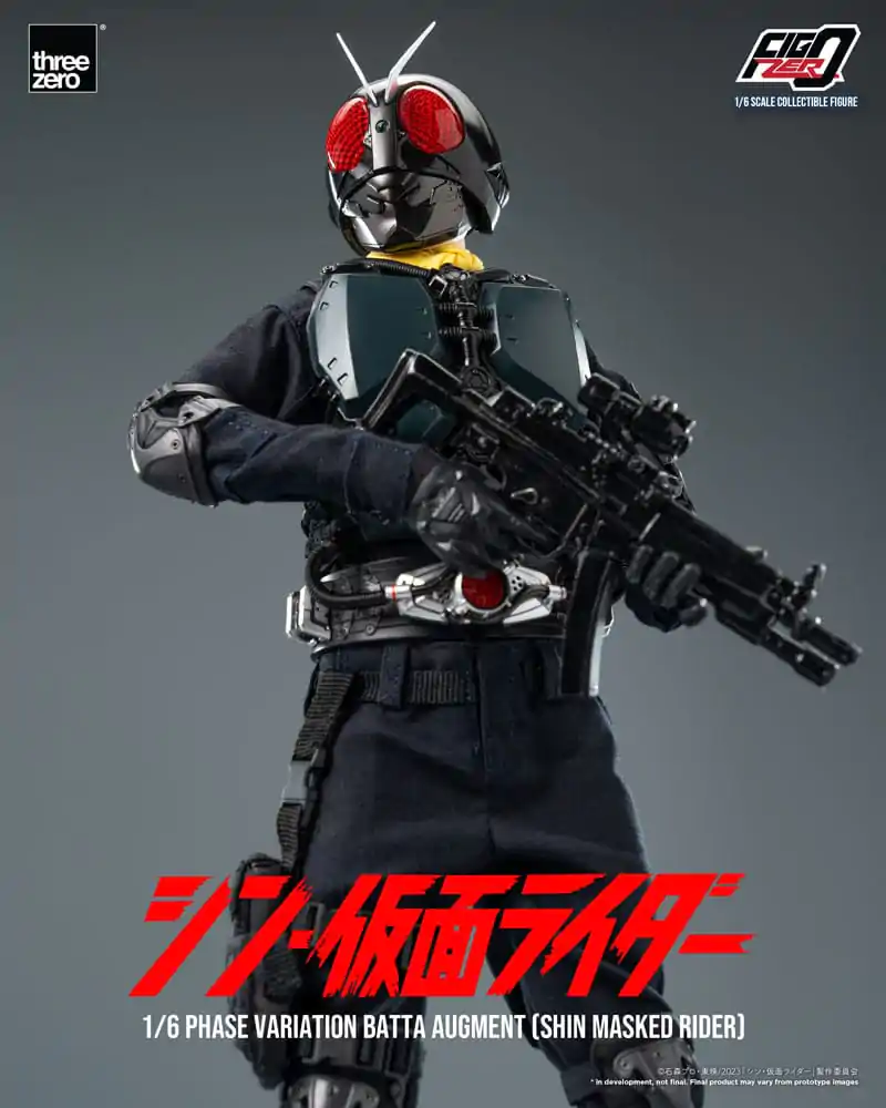 Kamen Rider FigZero Action Figure 1/6 Phase Variation Batta Augment (Shin Masked Rider) 30 cm termékfotó