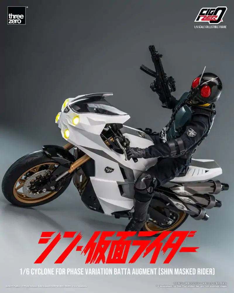 Kamen Rider FigZero Vehicle 1/6 Cyclone for Phase Variation Batta Augment (Shin Masked Rider) 35 cm termékfotó