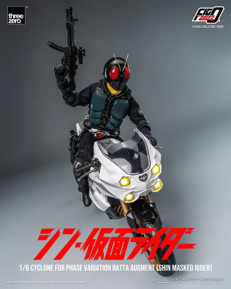 Kamen Rider FigZero Vehicle 1/6 Cyclone for Phase Variation Batta Augment (Shin Masked Rider) 35 cm termékfotó