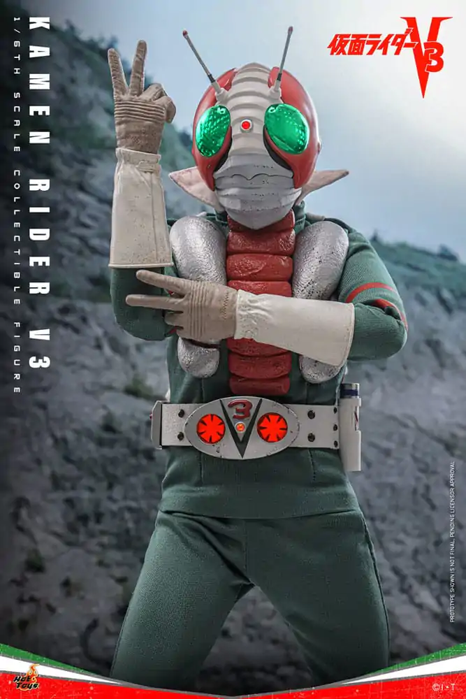 Kamen Rider V3 1/6 Kamen Rider V3 akciófigura 30 cm termékfotó