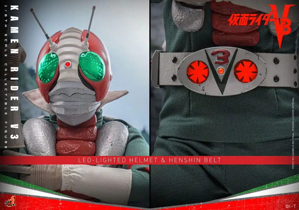 Kamen Rider V3 1/6 Kamen Rider V3 akciófigura 30 cm termékfotó