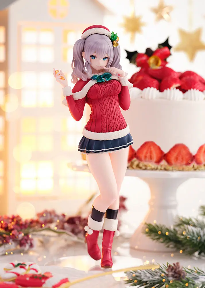 Kantai Collection Fleet Girls Collection 1/7 Kashima Xmas Mode PVC szobor figura 25 cm termékfotó