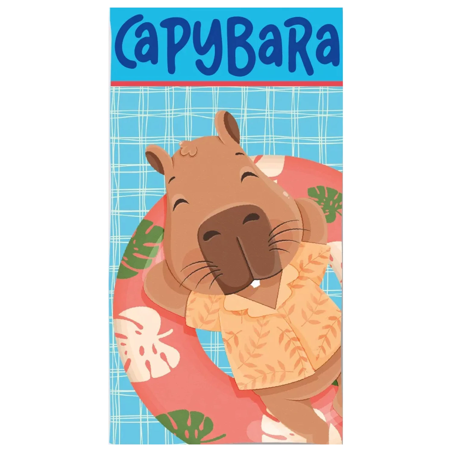 Kapibara Float Fun törölköző 70x140cm termékfotó