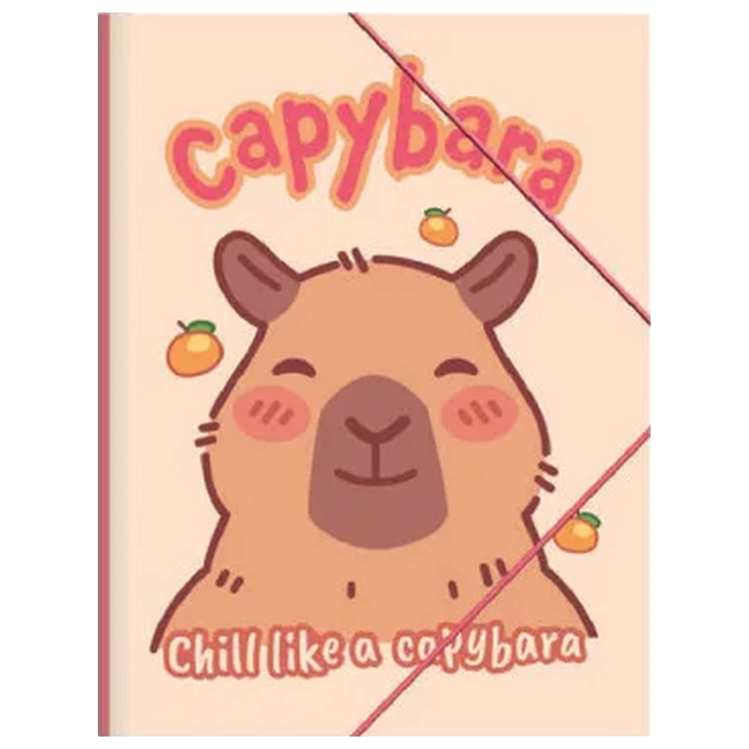 Kapibara Happy Life A/4 gumis mappa termékfotó