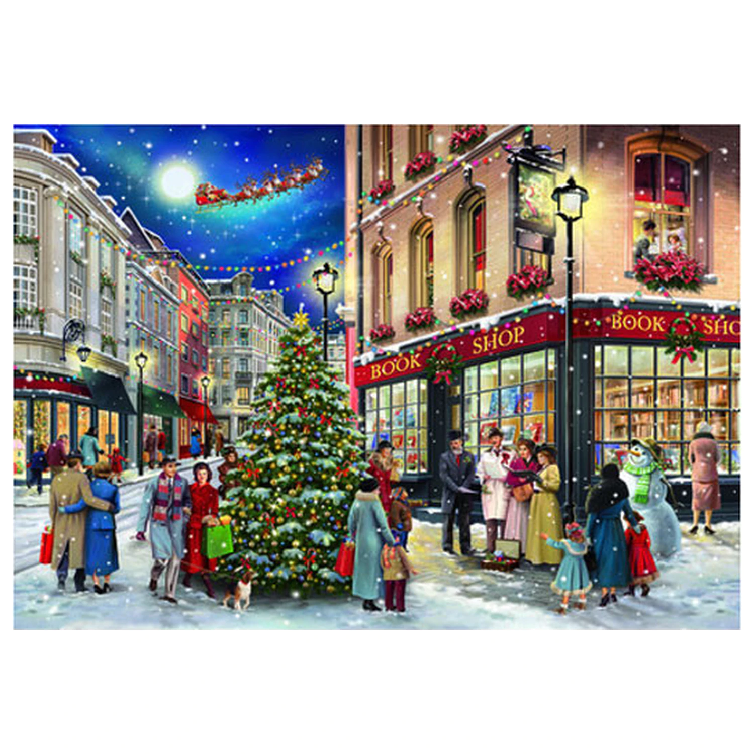 Karácsonyi Classic Stroll 1000 db-os puzzle termékfotó