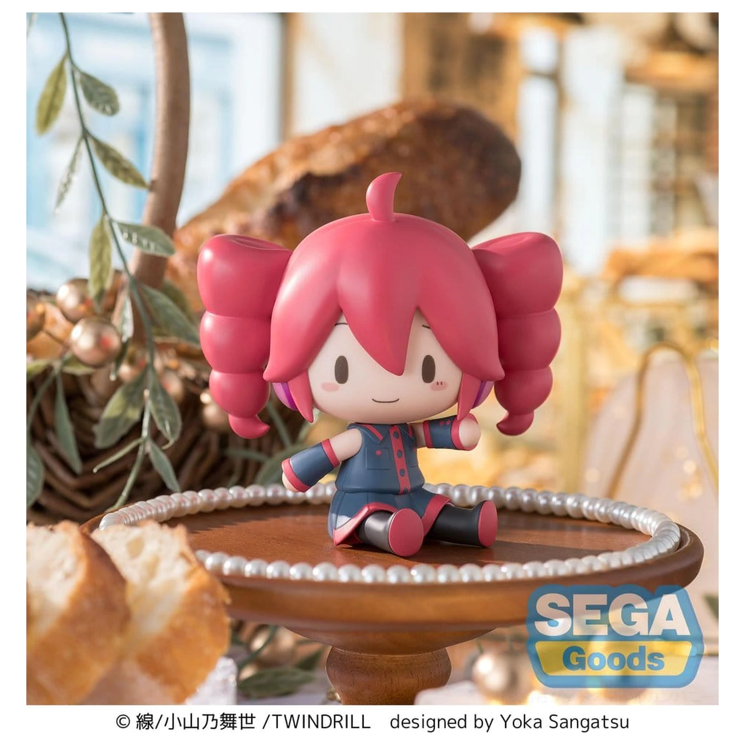 Kasane Teto fuwa petit Mini figura Kasane Teto 8 cm termékfotó