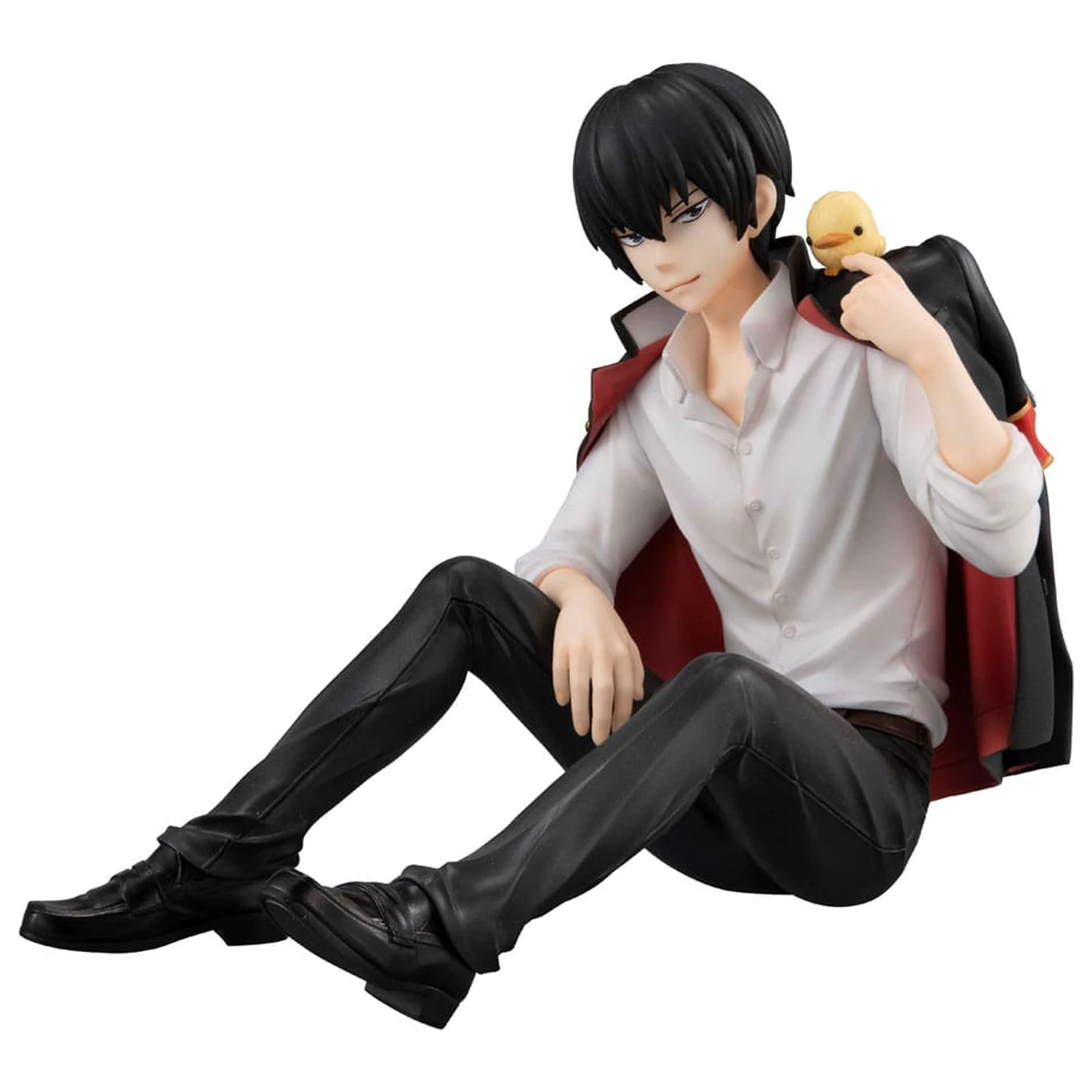 Katekyo Hitman Reborn! G.E.M. Series PVC szobor figura Hibari & Hibird Palm Size 8 cm termékfotó
