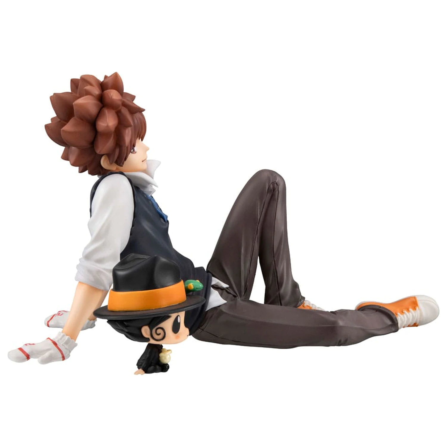 Katekyo Hitman Reborn! G.E.M. Series Tsuna & Reborn Palm Size PVC szobor figura 9 cm        termékfotó