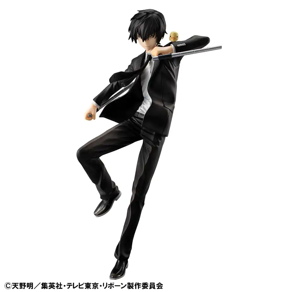 Katekyo Hitman Reborn! G.E.M. Series Tsunayoshi Sawada &amp; Kyoya Hibari &amp; Reborn Set PVC szobor figura 21 cm termékfotó