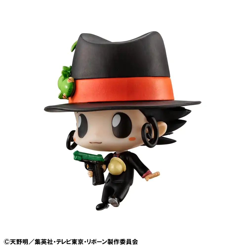 Katekyo Hitman Reborn! G.E.M. Series Tsunayoshi Sawada &amp; Kyoya Hibari &amp; Reborn Set PVC szobor figura 21 cm termékfotó