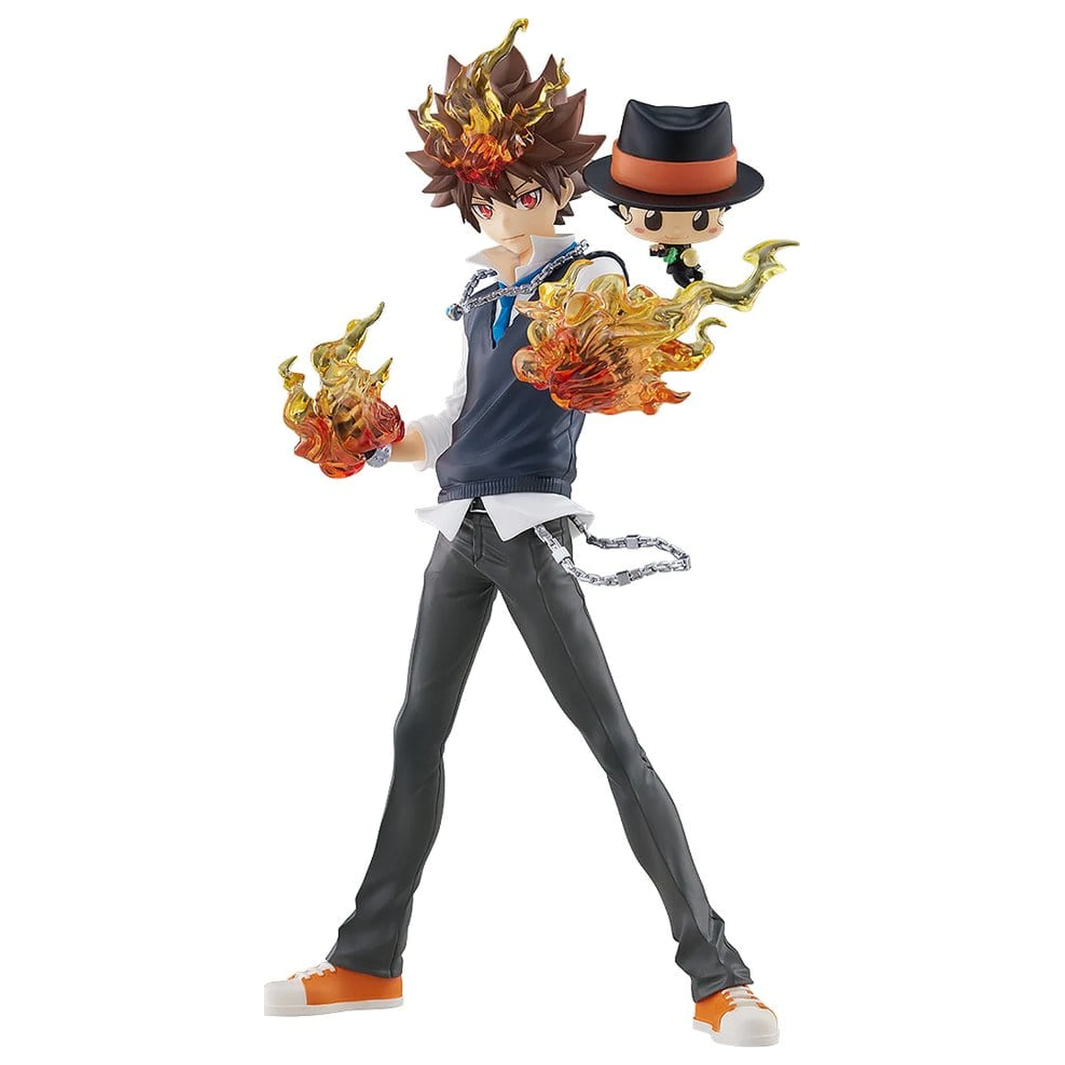 Katekyo Hitman Reborn Pop Up Parade SP 2 db-os PVC figura csomag Tsunayoshi Sawada & Reborn 24 cm termékfotó