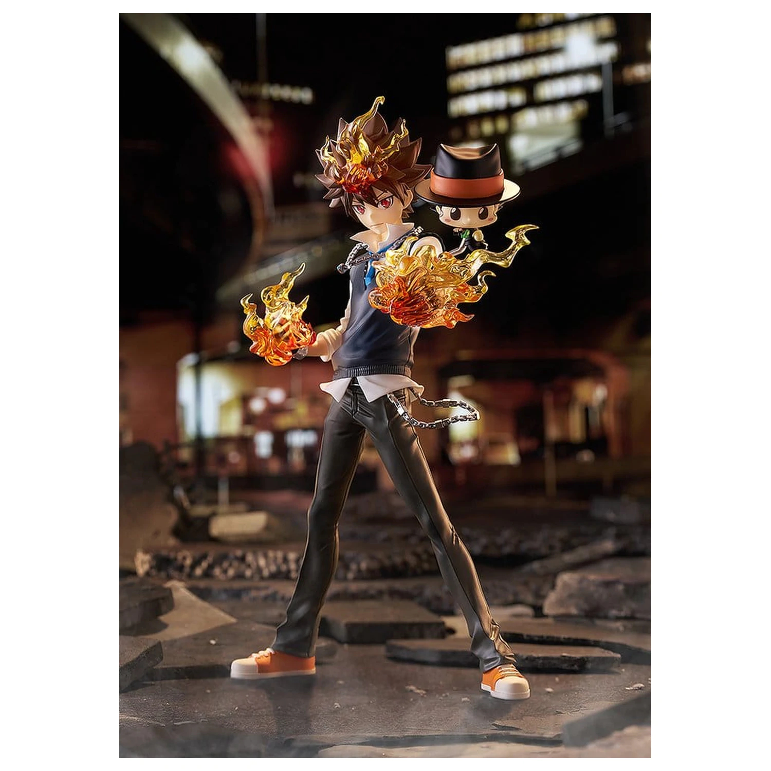 Katekyo Hitman Reborn Pop Up Parade SP 2 db-os PVC figura csomag Tsunayoshi Sawada & Reborn 24 cm termékfotó