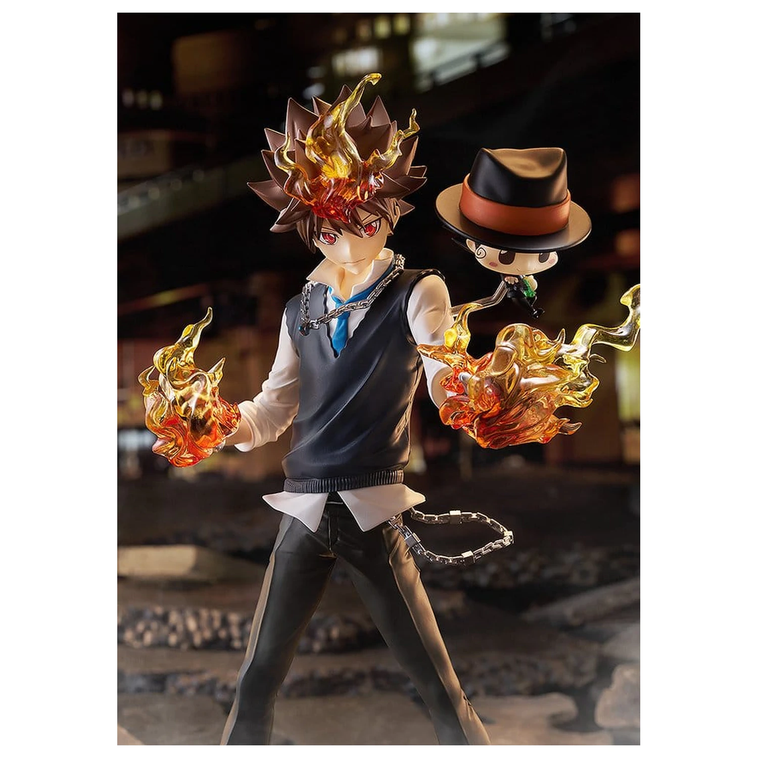 Katekyo Hitman Reborn Pop Up Parade SP 2 db-os PVC figura csomag Tsunayoshi Sawada & Reborn 24 cm termékfotó