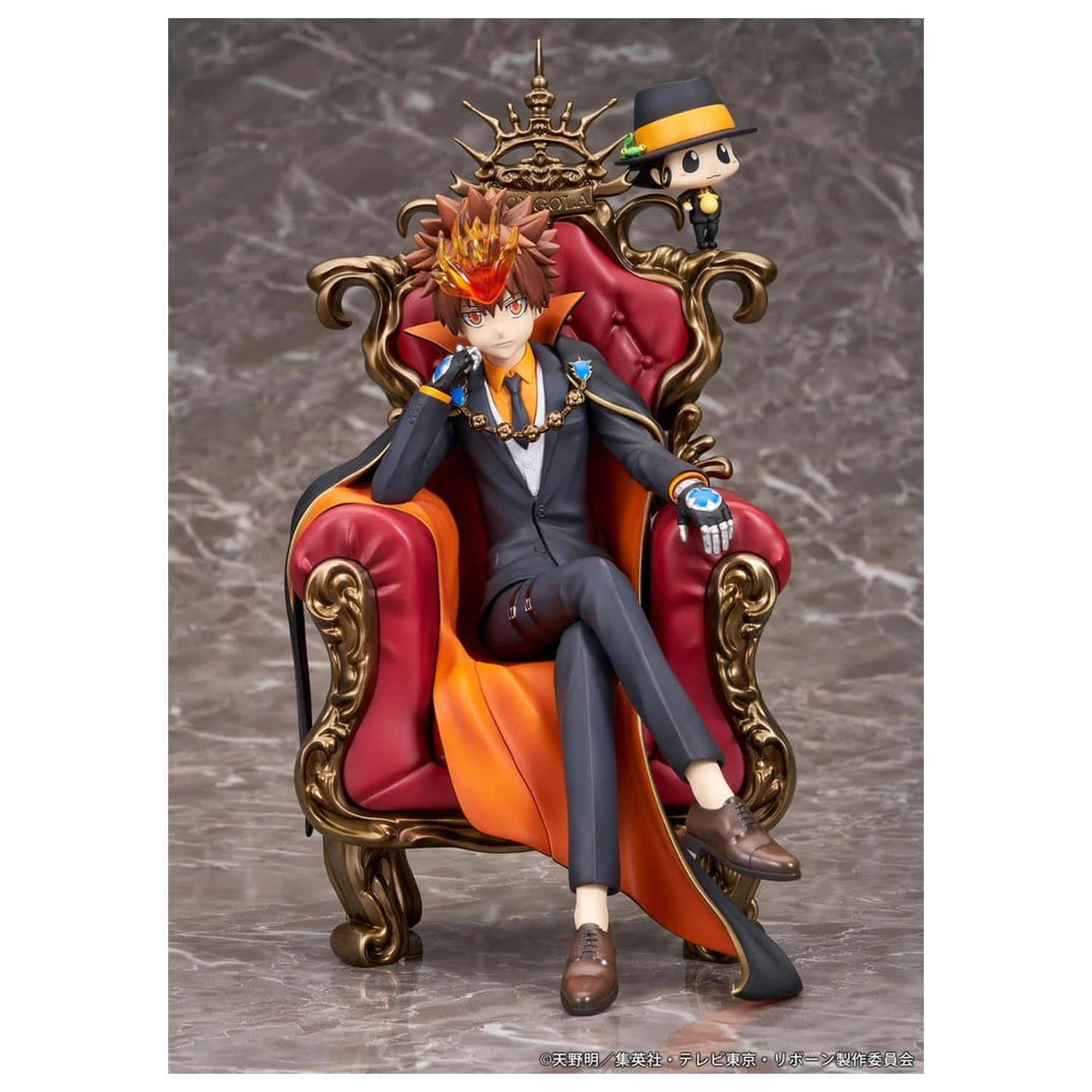 Katekyo Hitman Reborn PVC figura Tsunayoshi Sawada & Reborn 21 cm termékfotó