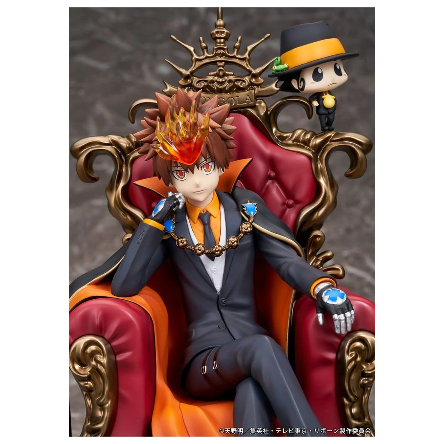 Katekyo Hitman Reborn PVC figura Tsunayoshi Sawada & Reborn 21 cm termékfotó