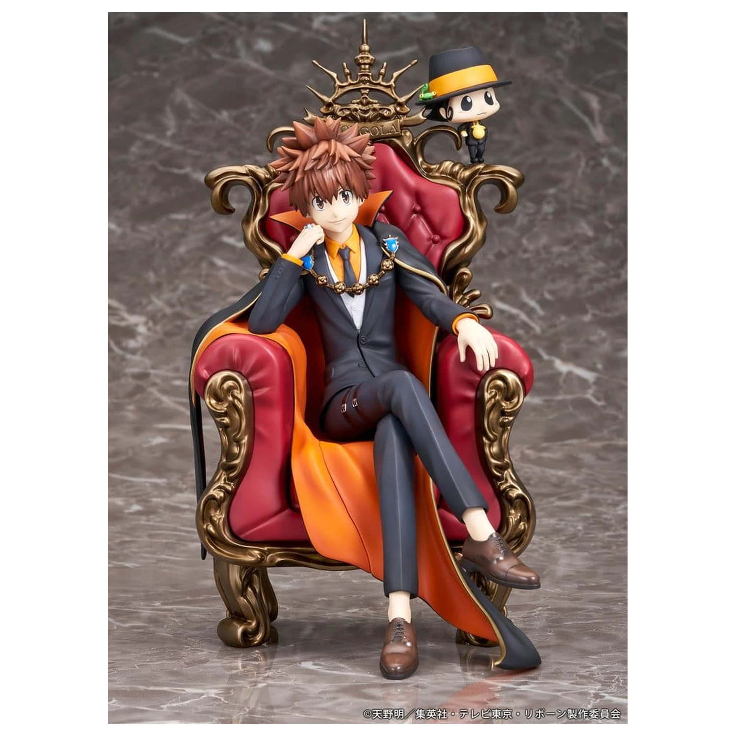 Katekyo Hitman Reborn PVC figura Tsunayoshi Sawada & Reborn 21 cm termékfotó