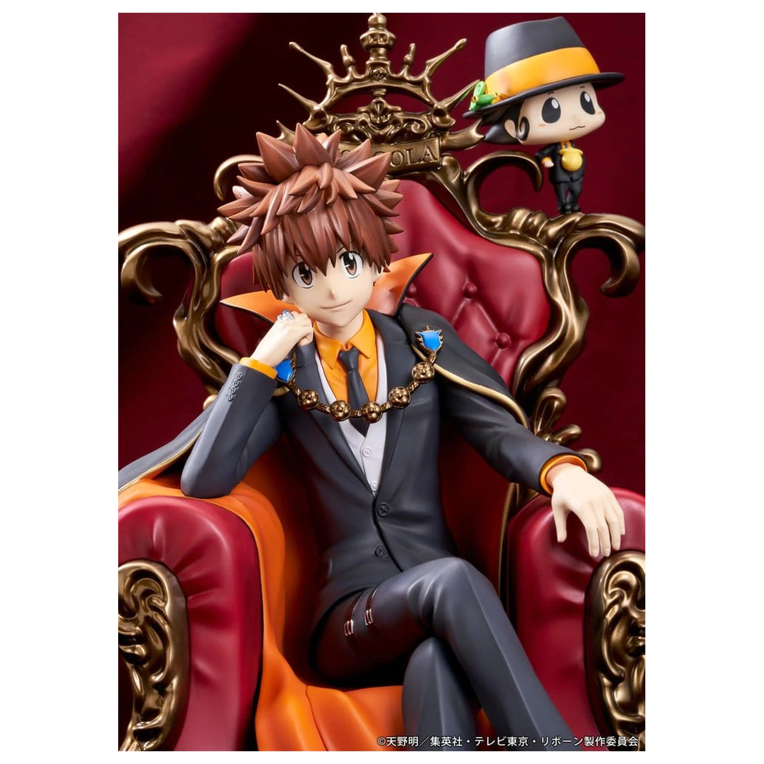 Katekyo Hitman Reborn PVC figura Tsunayoshi Sawada & Reborn 21 cm termékfotó