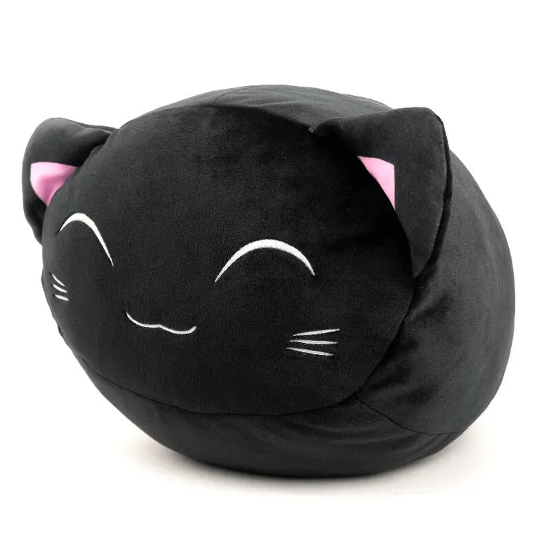 Kawai Nemu Neko black cat plüss 20cm termékfotó