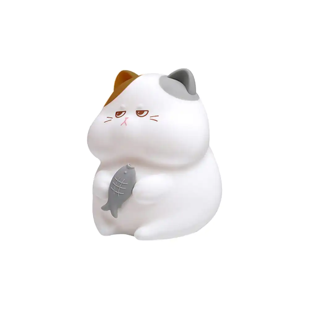 Kawaii 3D  Funny Cat éjszakai lámpa termékfotó