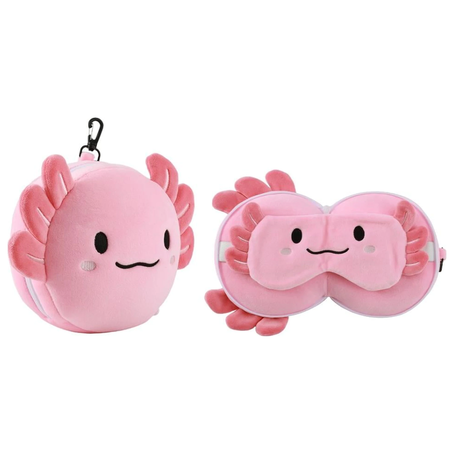 KAWAII Axolotly párna és alvómaszk termékfotó