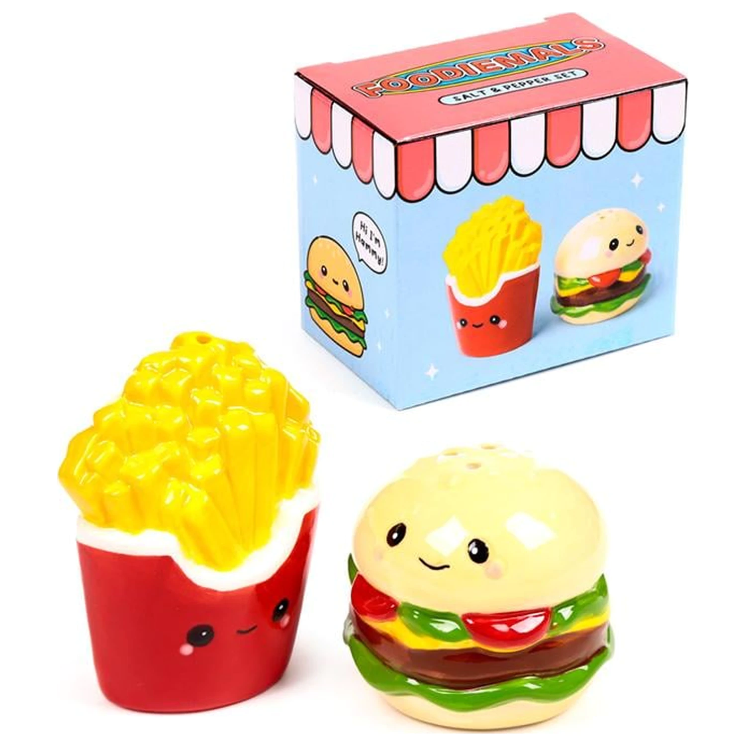 Kawaii Burger & Fries só- és borstartó csomag termékfotó
