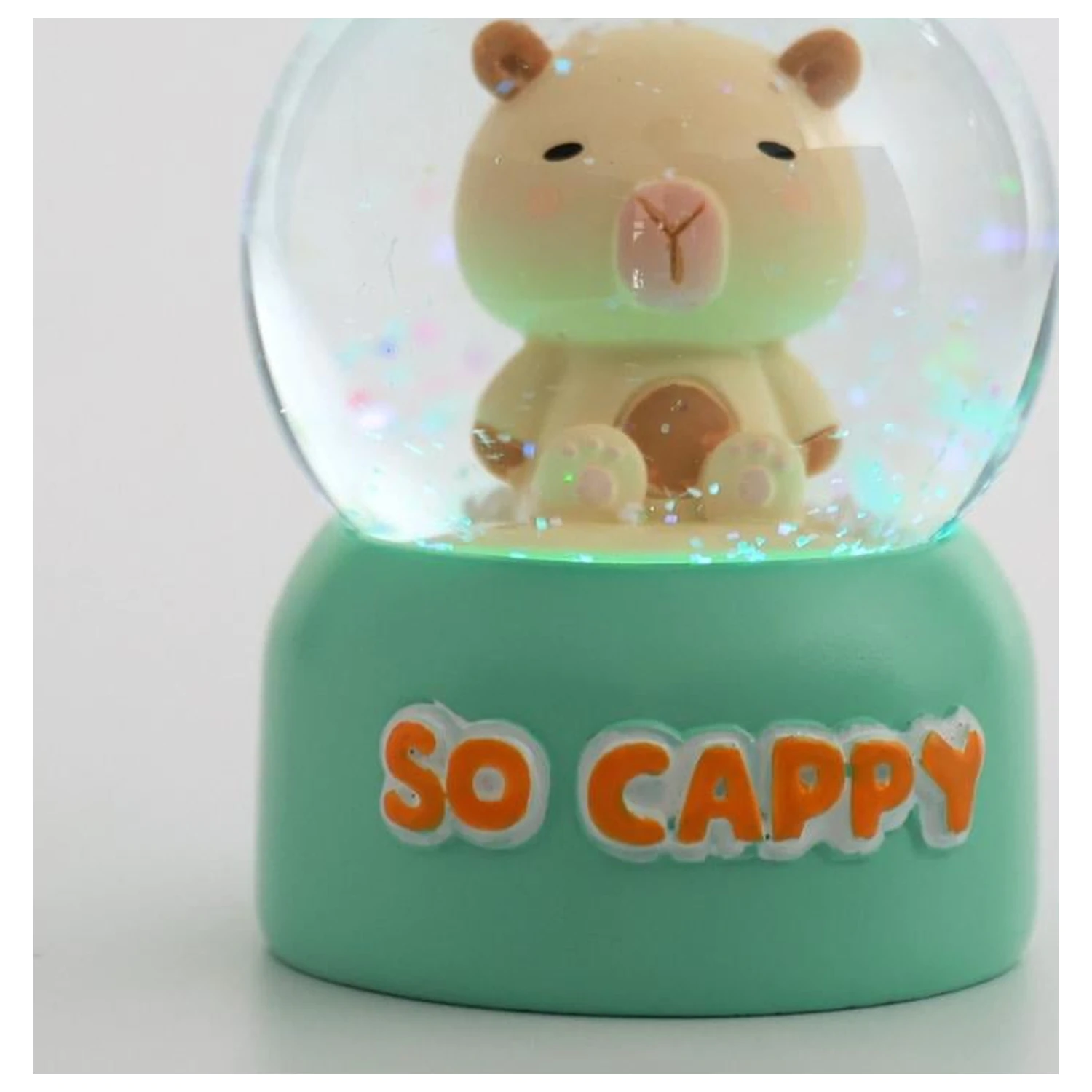 KAWAII Capybara hógömb termékfotó