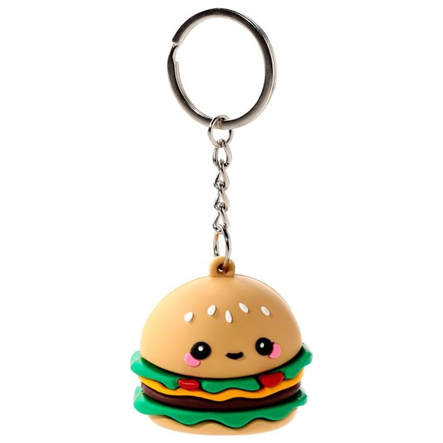 KAWAII Hammy the Burger PVC 3D kulcstartó termékfotó