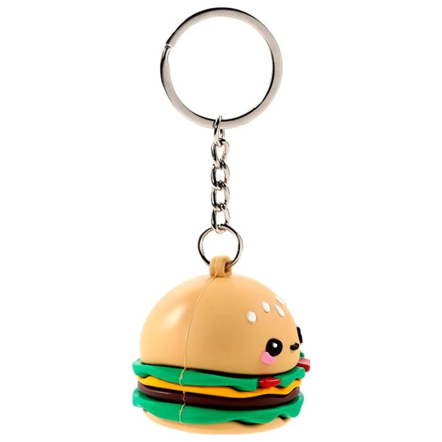 KAWAII Hammy the Burger PVC 3D kulcstartó termékfotó