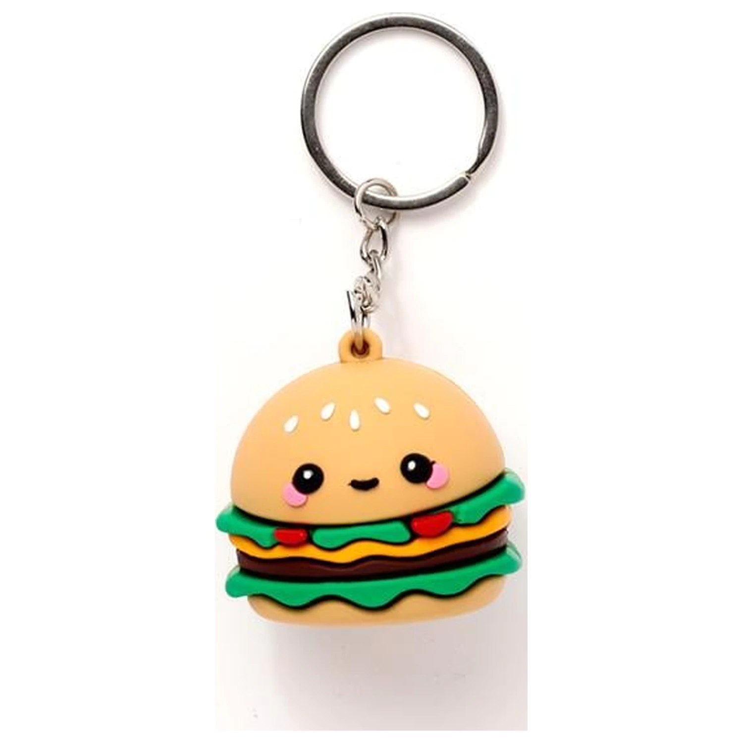 KAWAII Hammy the Burger PVC 3D kulcstartó termékfotó