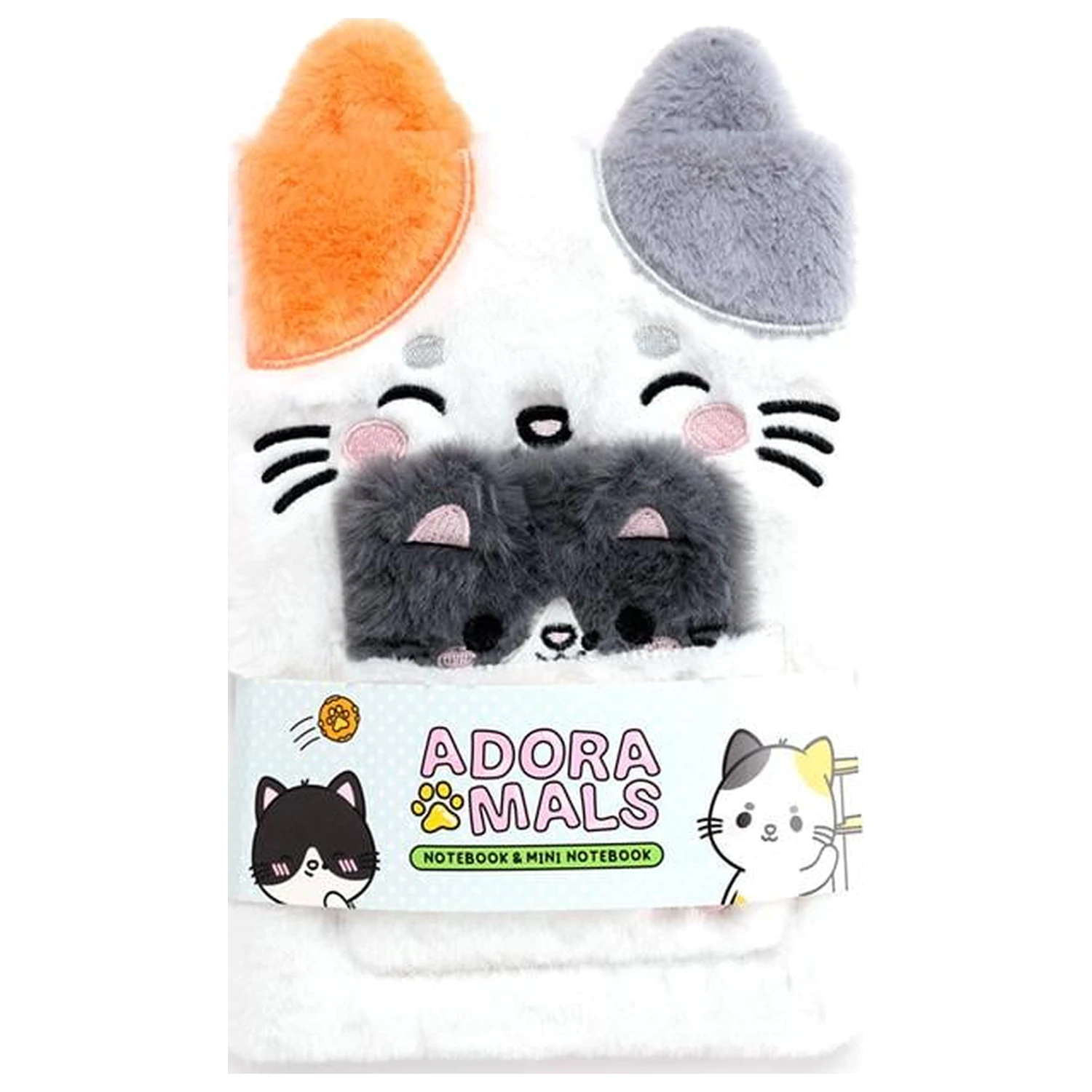 KAWAII Lola the Cat Fluffy jegyzetfüzet + 1 Mini termékfotó