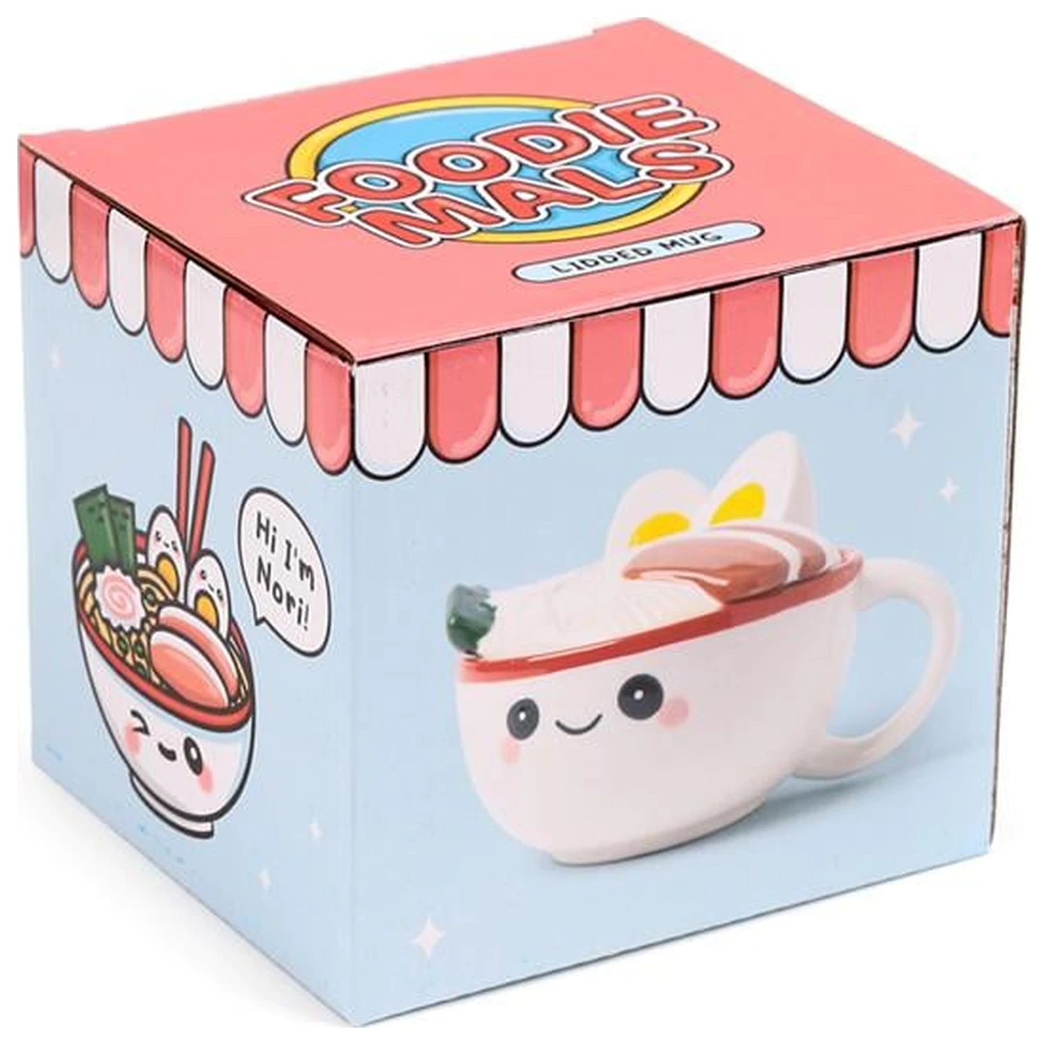 KAWAII Nori the Ramen bögre 250ml + 3D Lid termékfotó