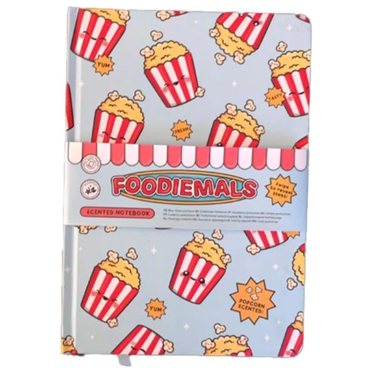 Kawaii Popcorn Scented jegyzetfüzet termékfotó