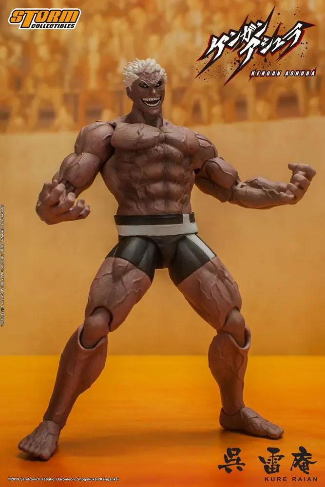 Kengan Ashura 1/12 Kure Raian akciófigura 18 cm termékfotó