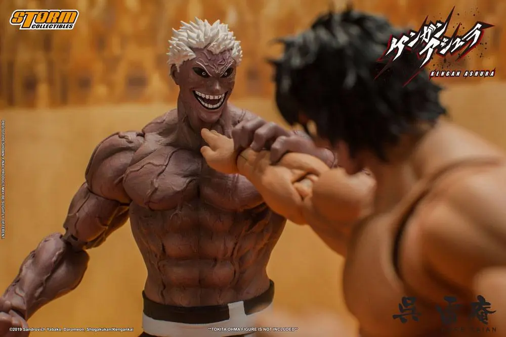 Kengan Ashura 1/12 Kure Raian akciófigura 18 cm termékfotó