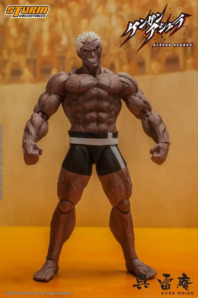 Kengan Ashura 1/12 Kure Raian akciófigura 18 cm termékfotó