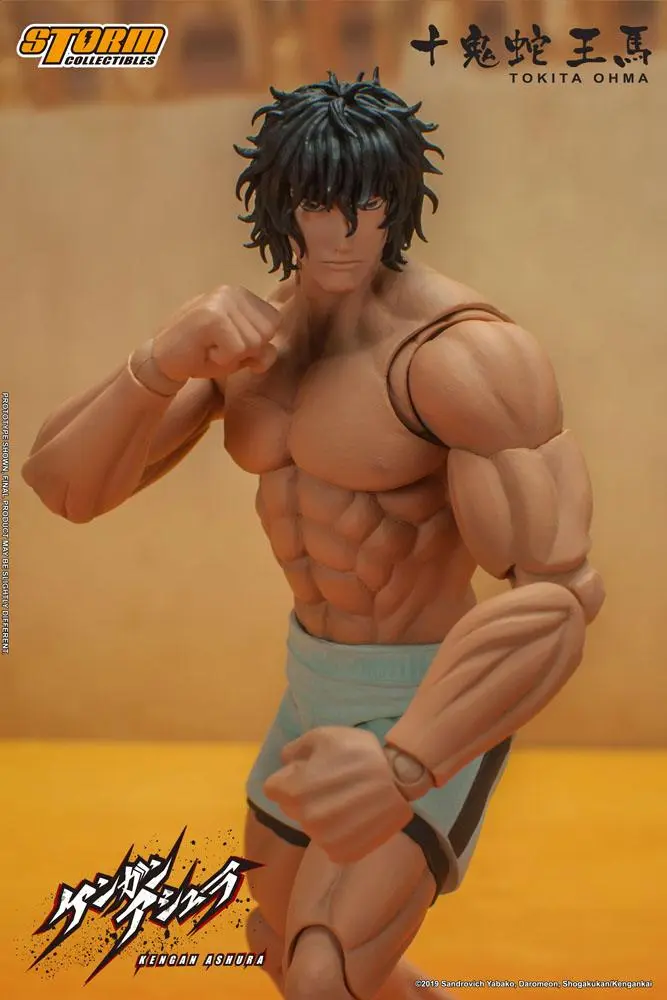 Kengan Ashura 1/12 Tokita Ohma akciófigura 18 cm termékfotó