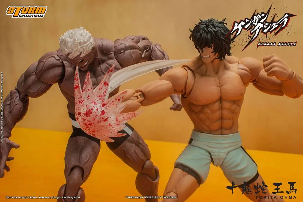 Kengan Ashura 1/12 Tokita Ohma akciófigura 18 cm termékfotó