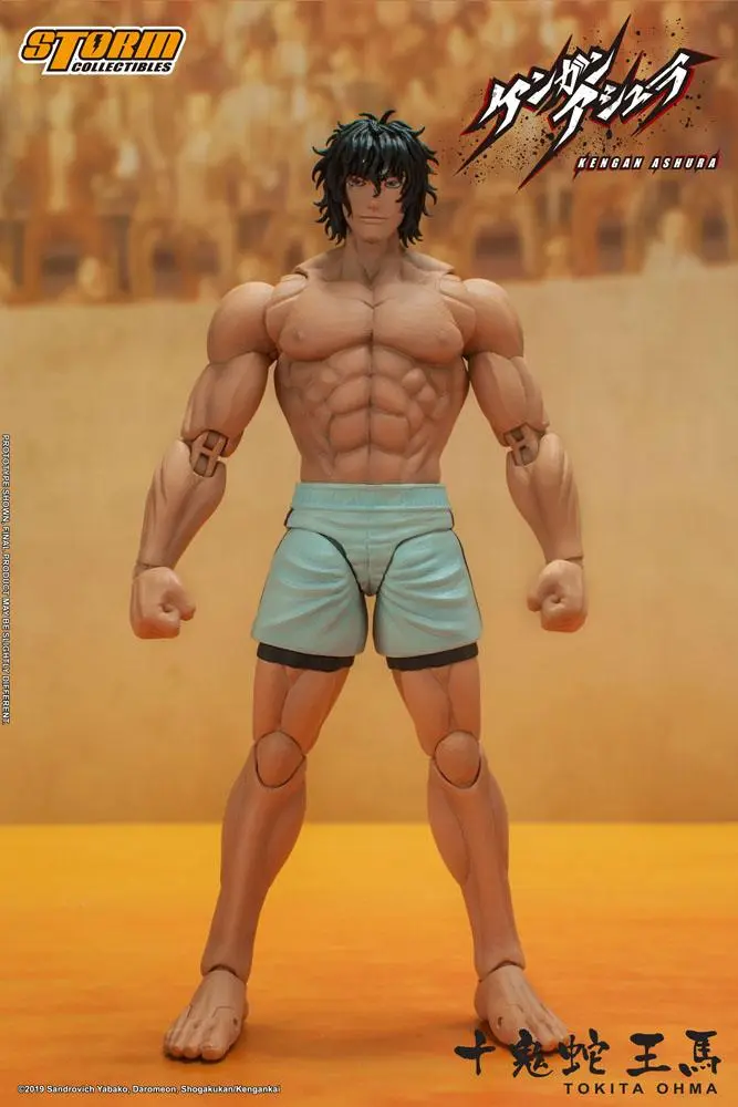 Kengan Ashura 1/12 Tokita Ohma akciófigura 18 cm termékfotó