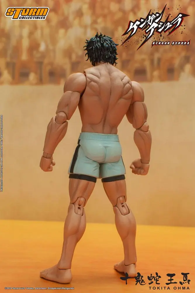 Kengan Ashura 1/12 Tokita Ohma akciófigura 18 cm termékfotó