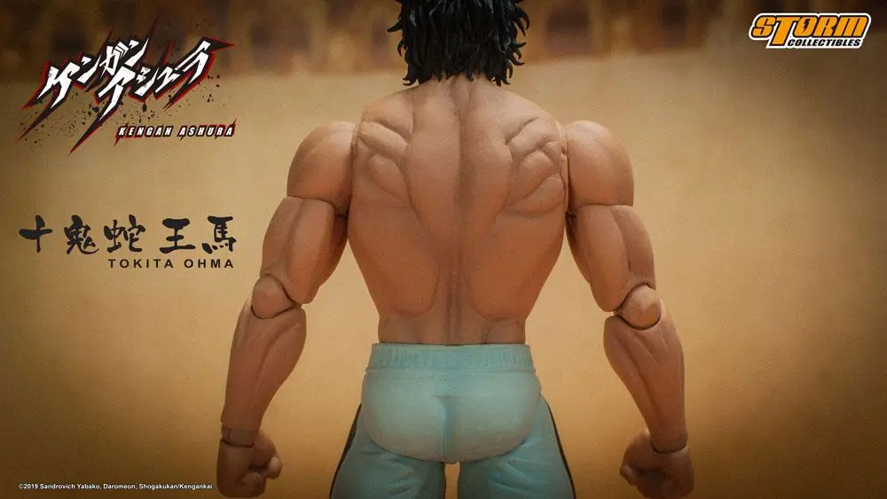 Kengan Ashura 1/12 Tokita Ohma akciófigura 18 cm termékfotó