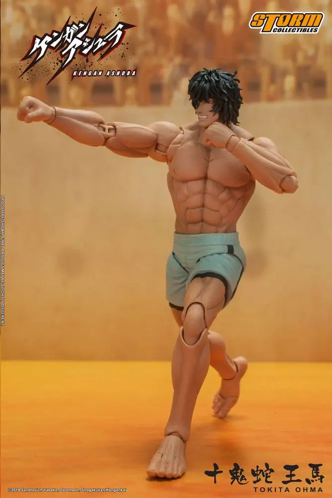 Kengan Ashura 1/12 Tokita Ohma akciófigura 18 cm termékfotó