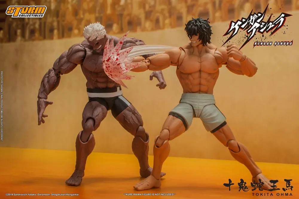 Kengan Ashura 1/12 Tokita Ohma akciófigura 18 cm termékfotó