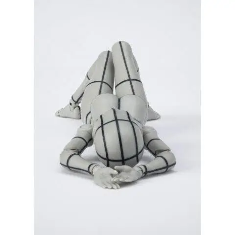 Kentaro Yabuki Deluxe Mujer Wireframe Grey Body Chan SH Figuarts figura 13cm termékfotó